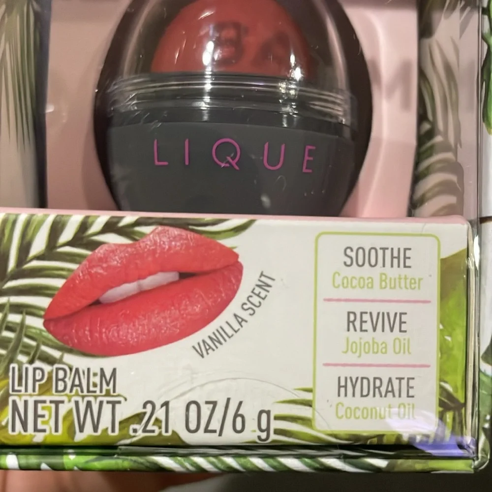 Lique Lip Gloss, Butter, and Balm Set